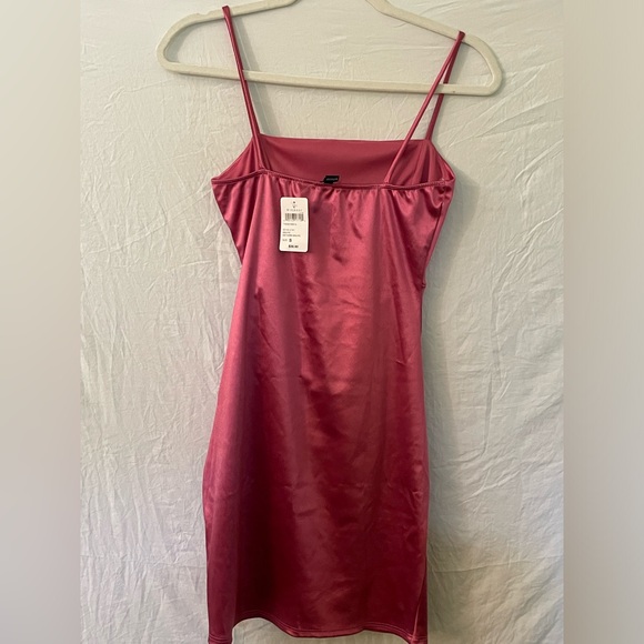 [Windsor] mauve/pink satin mini dress in small - Picture 8 of 9